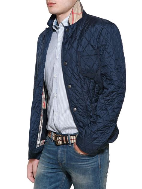 burberry quilted jacket mens cheap|burberry quilted nylon jacket men.